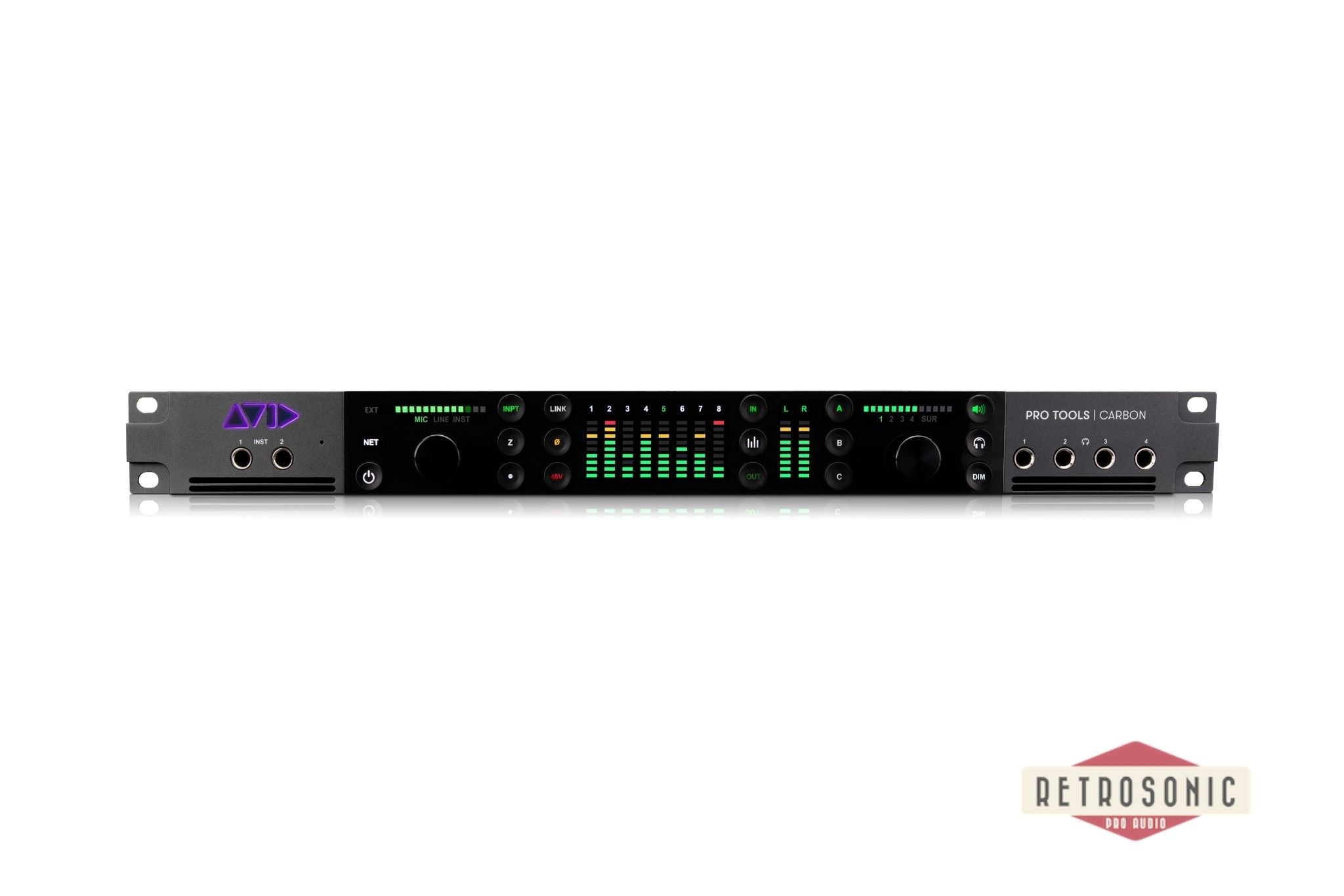 Avid Pro Tools | Carbon Pre™ - 8ch AVB Pristine Mic Preamp and IO